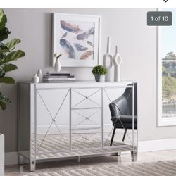 Mirrored Console Table