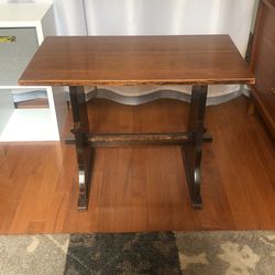 Antique Cotswold School English Oak Table