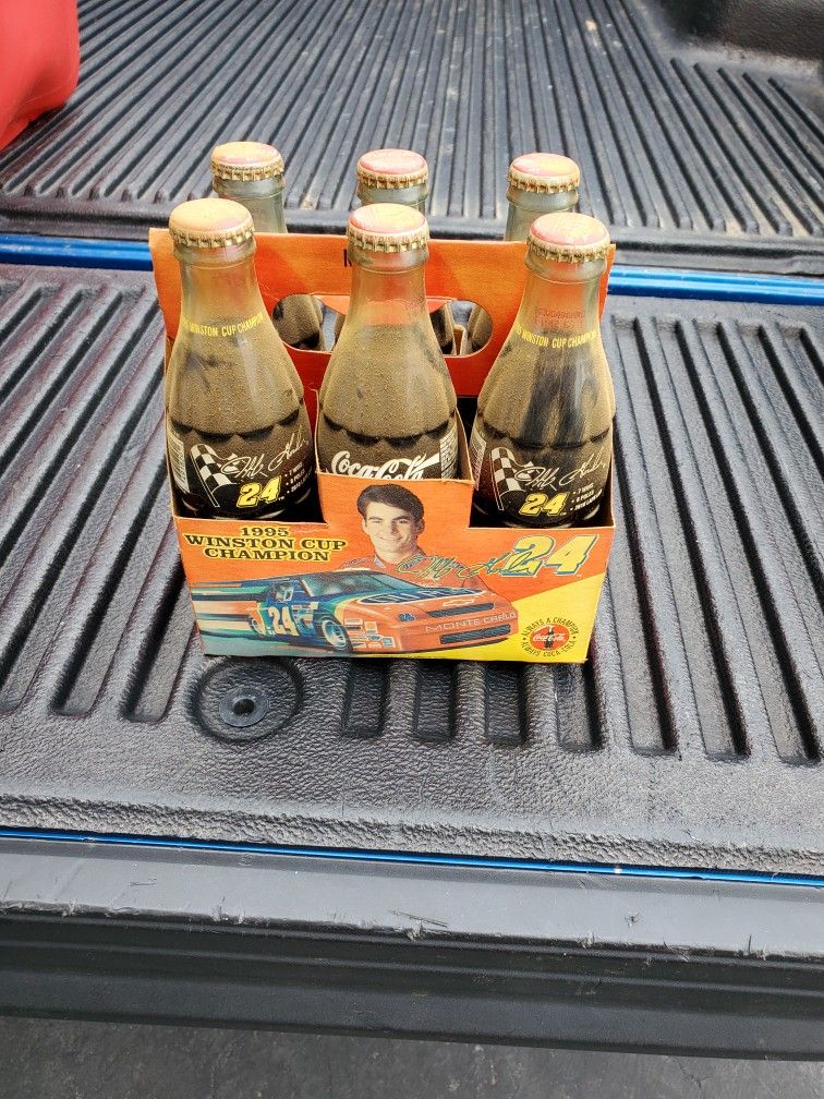 1995 Jeff Gordon 6 Pack Coke Bottles Pick Up Anytime 