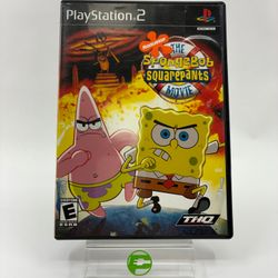 SpongeBob SquarePants The Movie (Sony PlayStation 2 PS2, 2004)