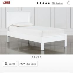 Twin Bed And Mattress 