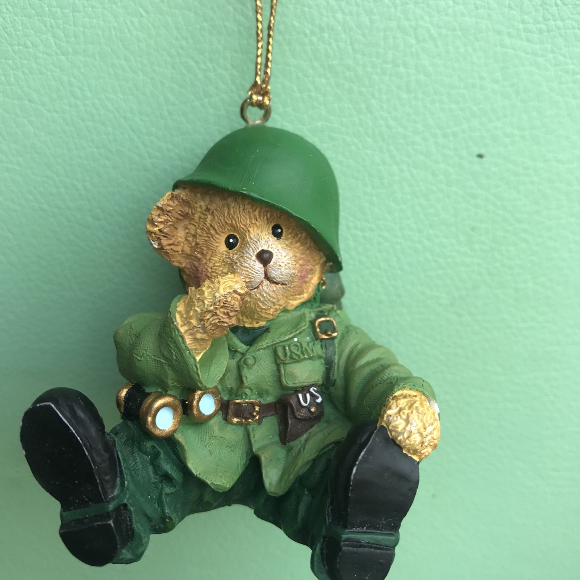 Cherished Teddies Military Army 2006