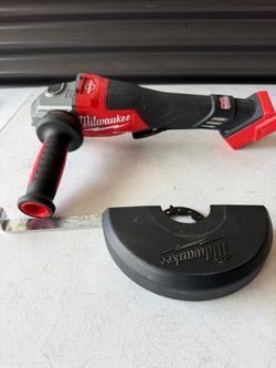 Milwaukee M18 FUEL 4-1/2” Braking Grinder, Paddle Switch (tool only)