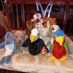 Beanie Baby Lot With Tag Mistakes On Some