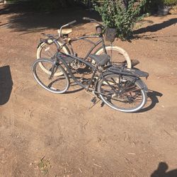 Two Beach Cruisers