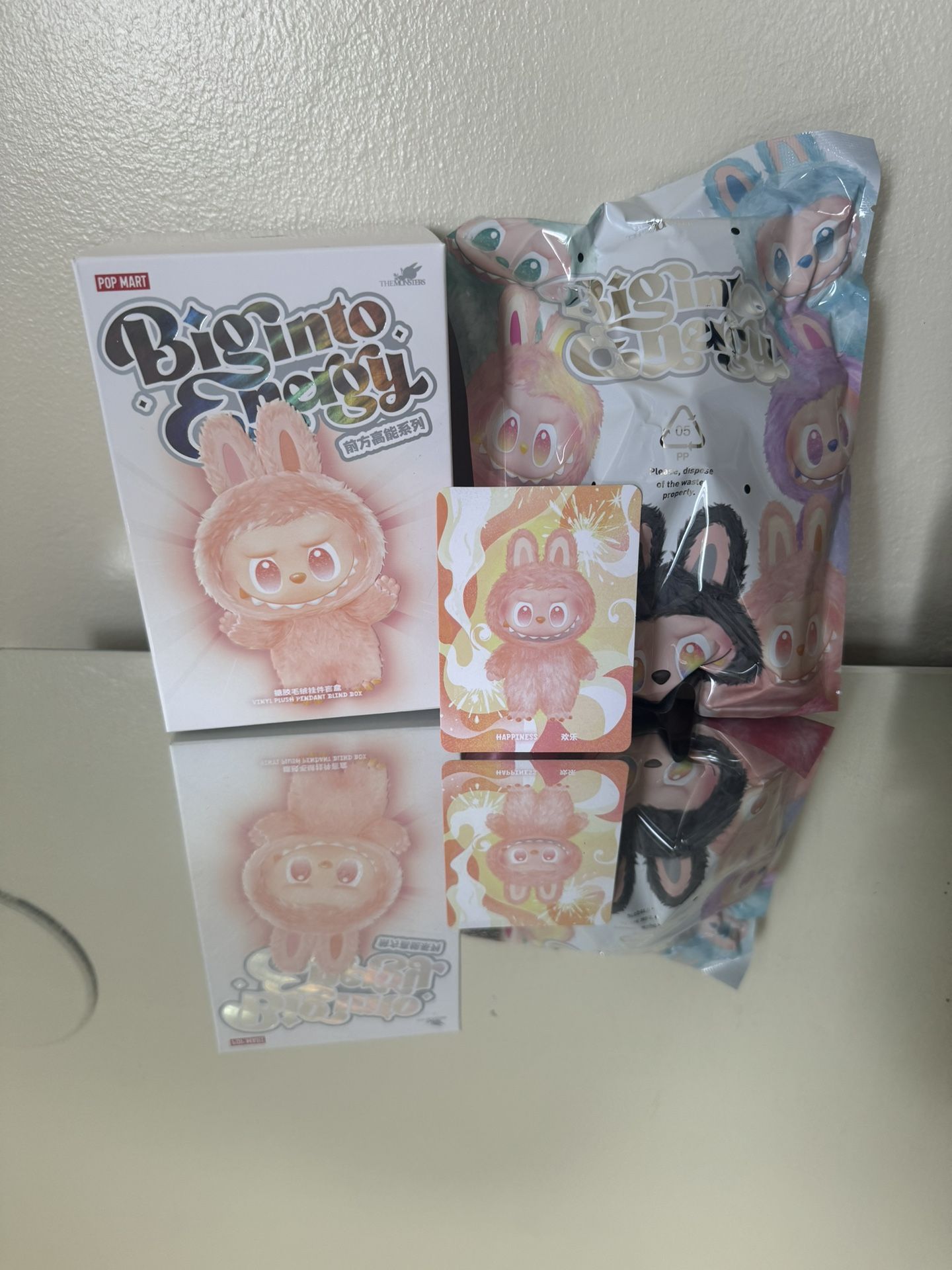 Happiness Big Into Energy Labubu 