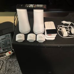 Simple safe Set Of 9 Withe Remote
