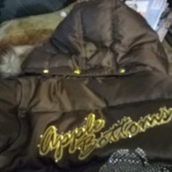 Ski Jacket 🧥 New  Hoodie  Down W Rine Stones 