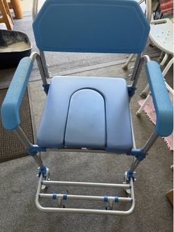 Shower and potty chair.