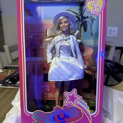 Barbie The Movie Collectible Doll In Plaid Matching Set NEW
