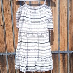 Black and white dress