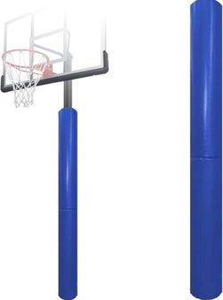 Heavy-duty basketball pole pads, fit 3 x 3 inch, 4 × 4 inch and 5 × 5 inch round poles, 2 inches thick, 60 inches and 72 inches tall Brand New E738
