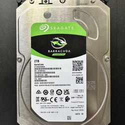 Seagate Barracuda 2TB SATA 3.5” HDD – ST2000DM008 – 7200RPM, Tested, Working