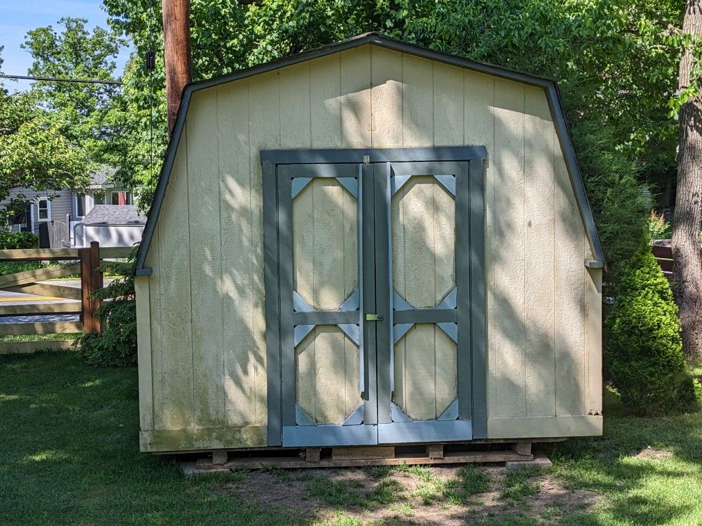 Amish Shed, Base 10x12