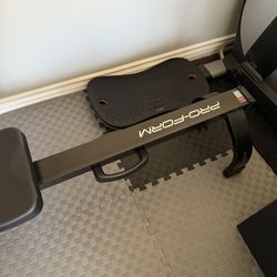 Pro form Rowing machine - barely Used 