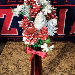 Pinecone Flowers 