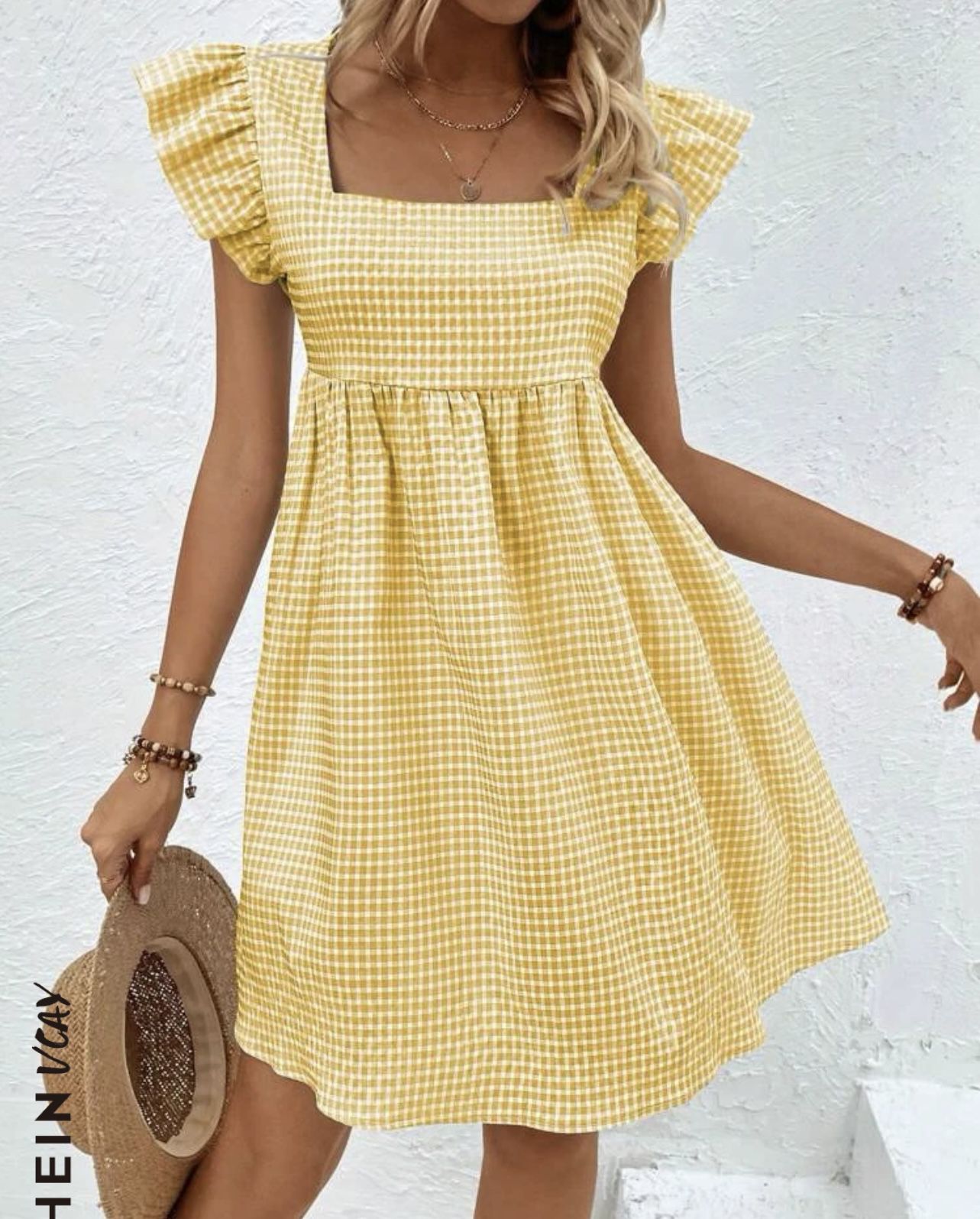 Yellow SHEIN Dress
