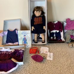 Retired American Girl Doll Molly - Plus Outfits