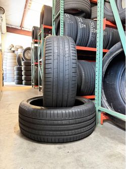 245/40/20 Pirelli P Zero Run Flat Tires