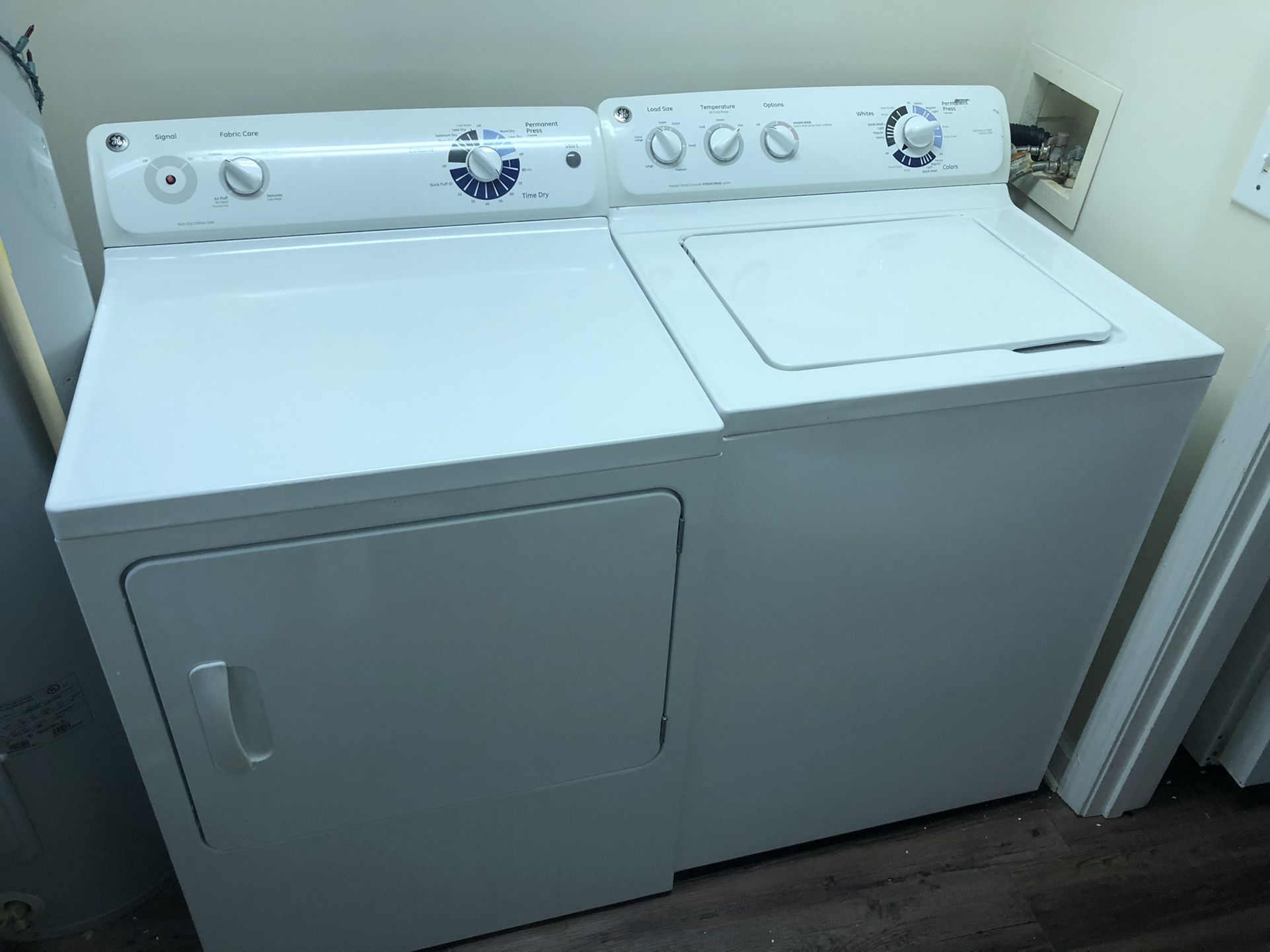 GE Washer and Dryer
