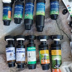 Sprinklers  -  Rainbird,   Orbit.  and Asst. Parts