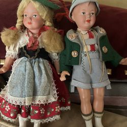 2 German Dolls