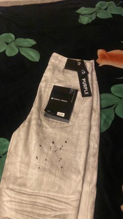 purple jeans