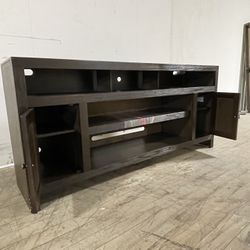 72” Brown All Wood Console 