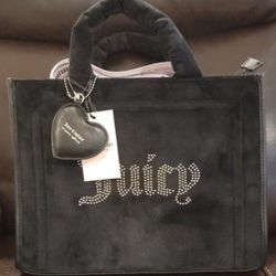Juicy Couture Purse And Robe Set