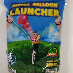 Water Balloon Launcher 25 Balloons 3-Person Shoots up to 200ft