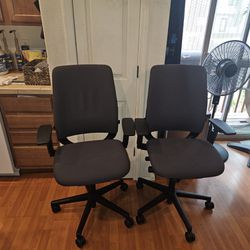 2 steelcase amia task/office chairs