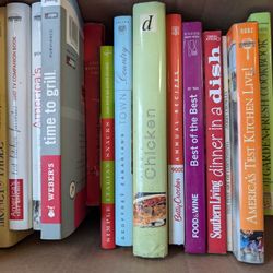 Variety Of Cookbooks