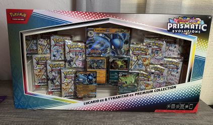 Pokemon Lucario EX and Tyranitar EX Premium Collection
