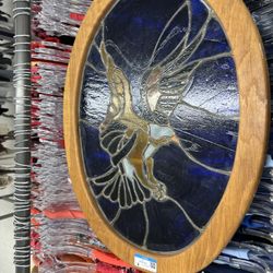 Circular Stained Glass Artwork 