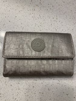 KIPLING Wallet - Silver-tone Fabric