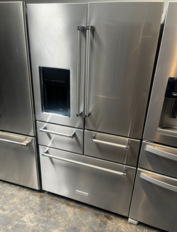 KitchenAid 4-Door Refrigerator Stainless Steel