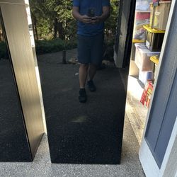 Black Cabinets Great Condition