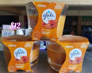 Glade 3wick candle