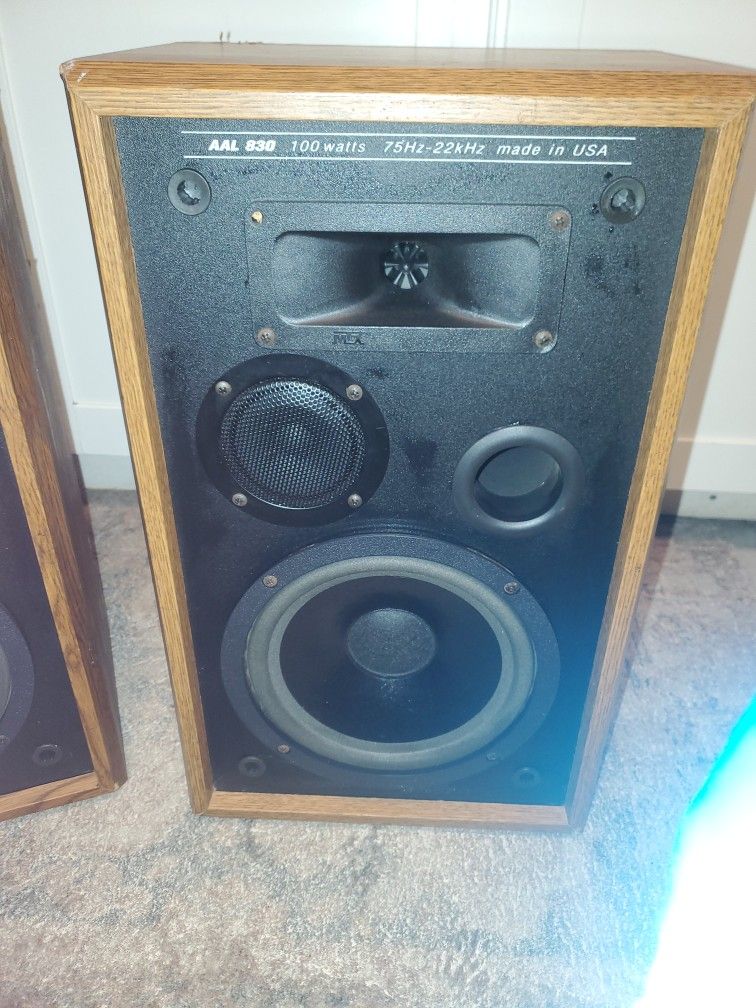 Pair Of Mtx Aal 830 100 Watt Speakers