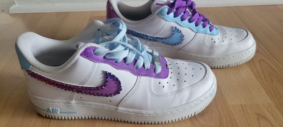 Nike Air Force 1 Low '07 Blue Purple DD8959-100 Women’s Size 8 Athleisure