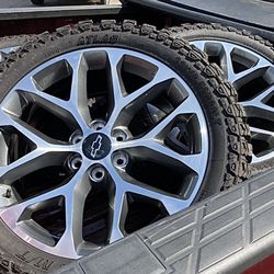 Snowflake 22s On 33s. New Wheels And Tires. 