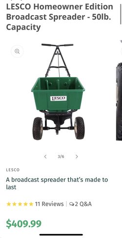 LESCO Fertilizer Spreader