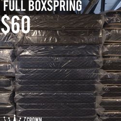 Full Size Boxspring 