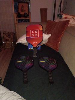 Pickleball Paddles (3 TOTAL)