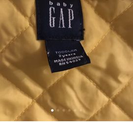 Toddler gap jacket