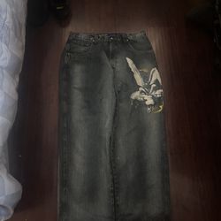Lot 29 baggy y2k washed jeans