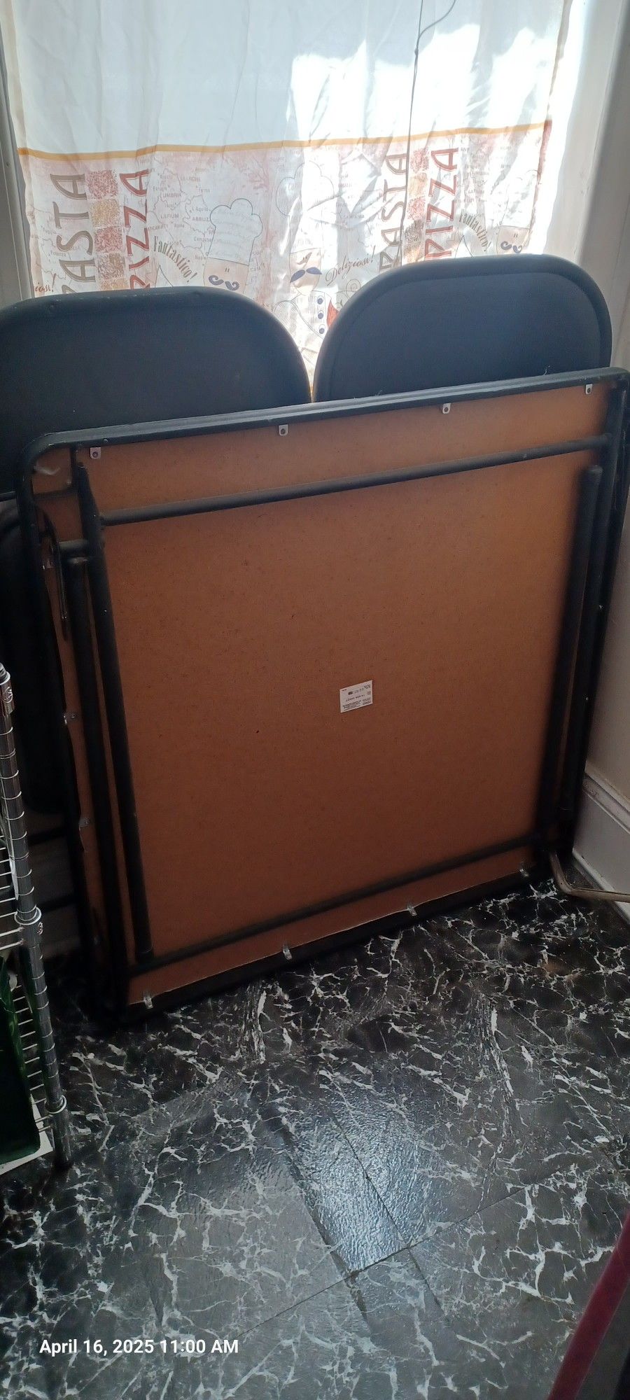 Folding Table And 2 Chairs
