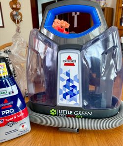 Bissell Little Green Pro Heat Pet Canister Vacuum Cleaner
