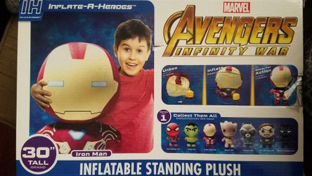 30 inch inflatable ironman plush