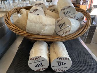4inch Miller Lights Coasters (100)